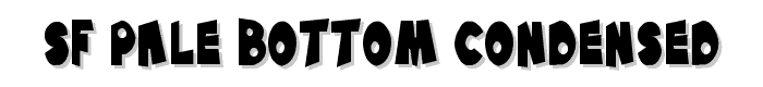 SF Pale Bottom Condensed font